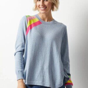 Zaket & Plover Striped Curve Sweater XS
